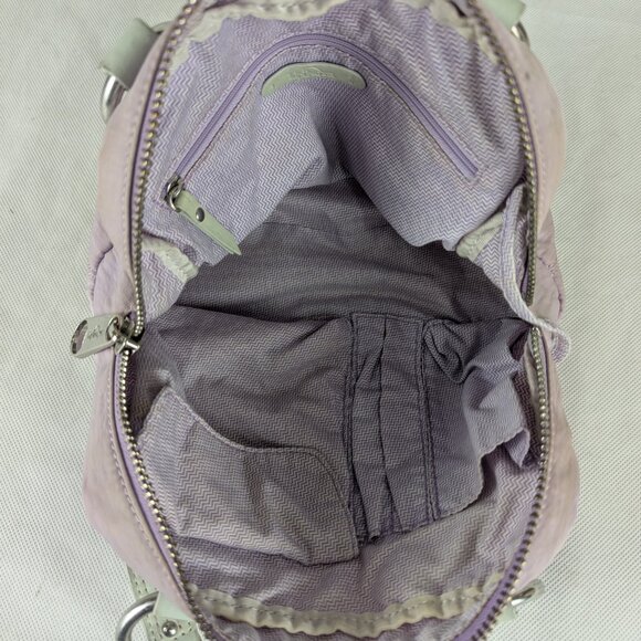 Kipling GEENA Large Shoulder Bag Purple- Good condition- Fast Ship - Picture 10 of 16
